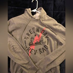 Green Day hot topic revolution radio hoodie